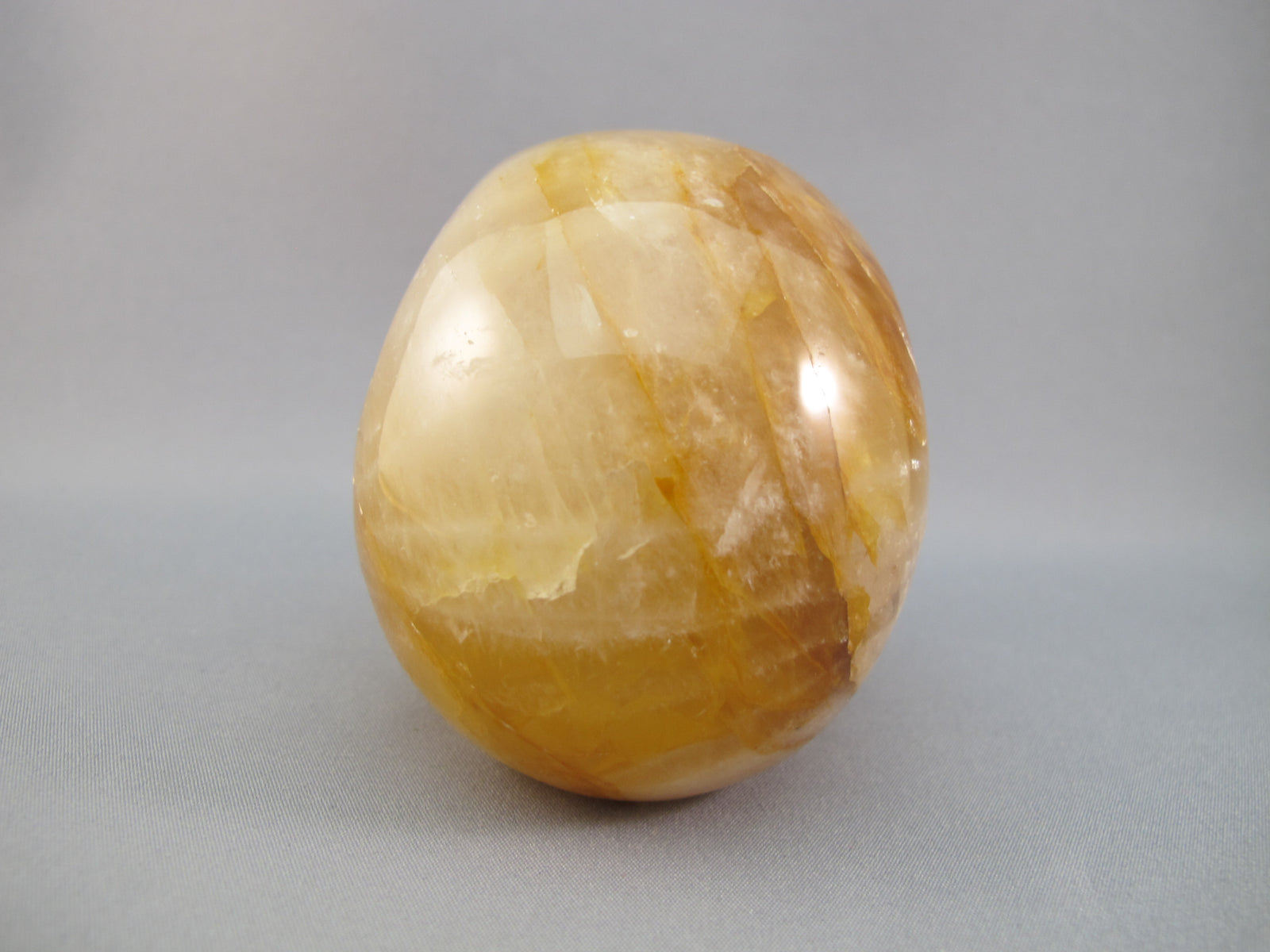 CS-GDH-STR-0388 :  3.2-inch Starlight Golden Healer Crystal Skull