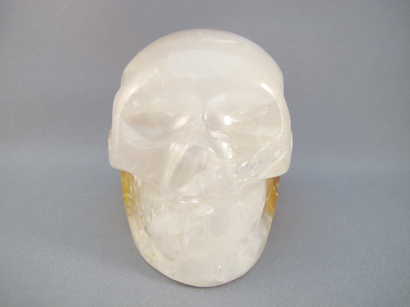 CS-GDH-STR-0567 :  3.5-inch STAR Golden Healer Crystal Skull