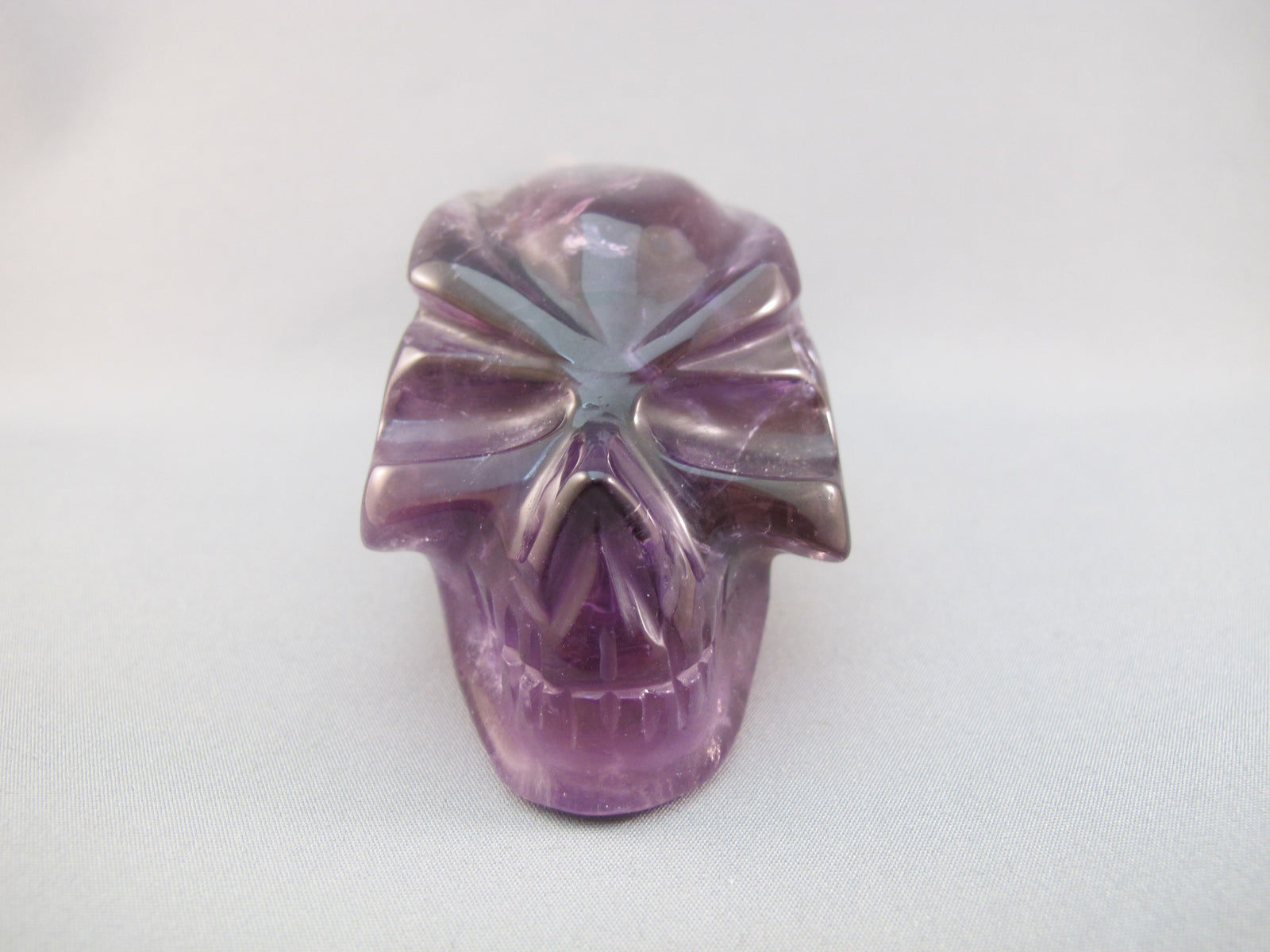 AM-T-330 : Ametrine Traveler Crystal Skull