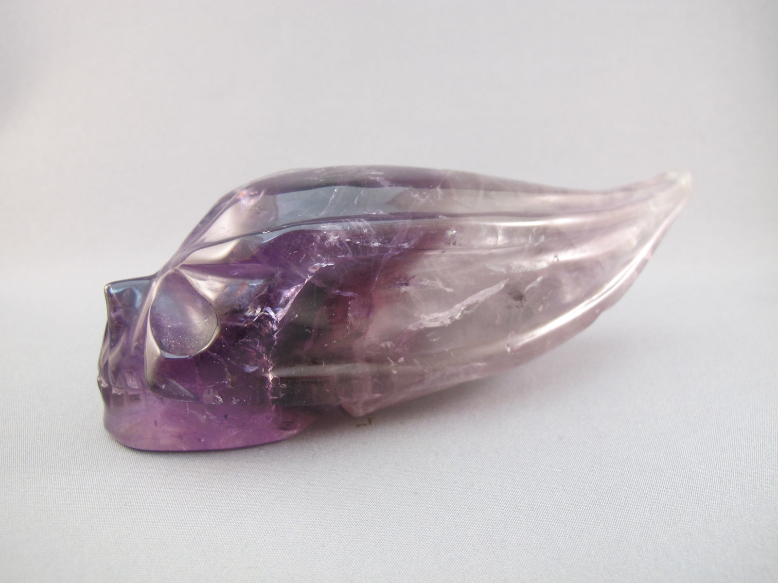 AM-T-330 : Ametrine Traveler Crystal Skull