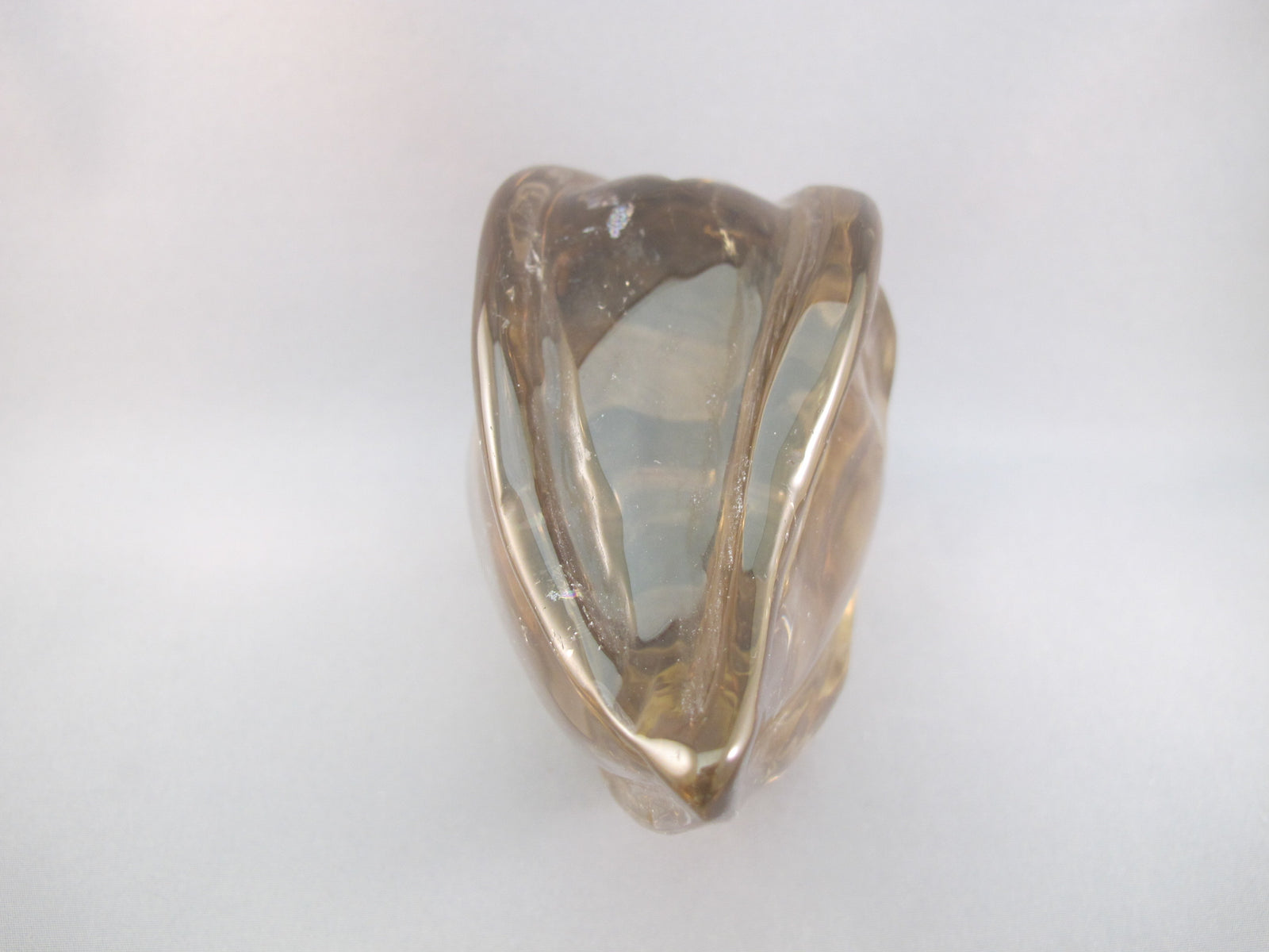 ACS-Q-T-988 : Ascension Smoky Quartz Traveler Crystal Skull