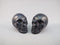 A-PGS-S-35-s : Adoption 2 for 1 Purple Goldstone Crystal Skull