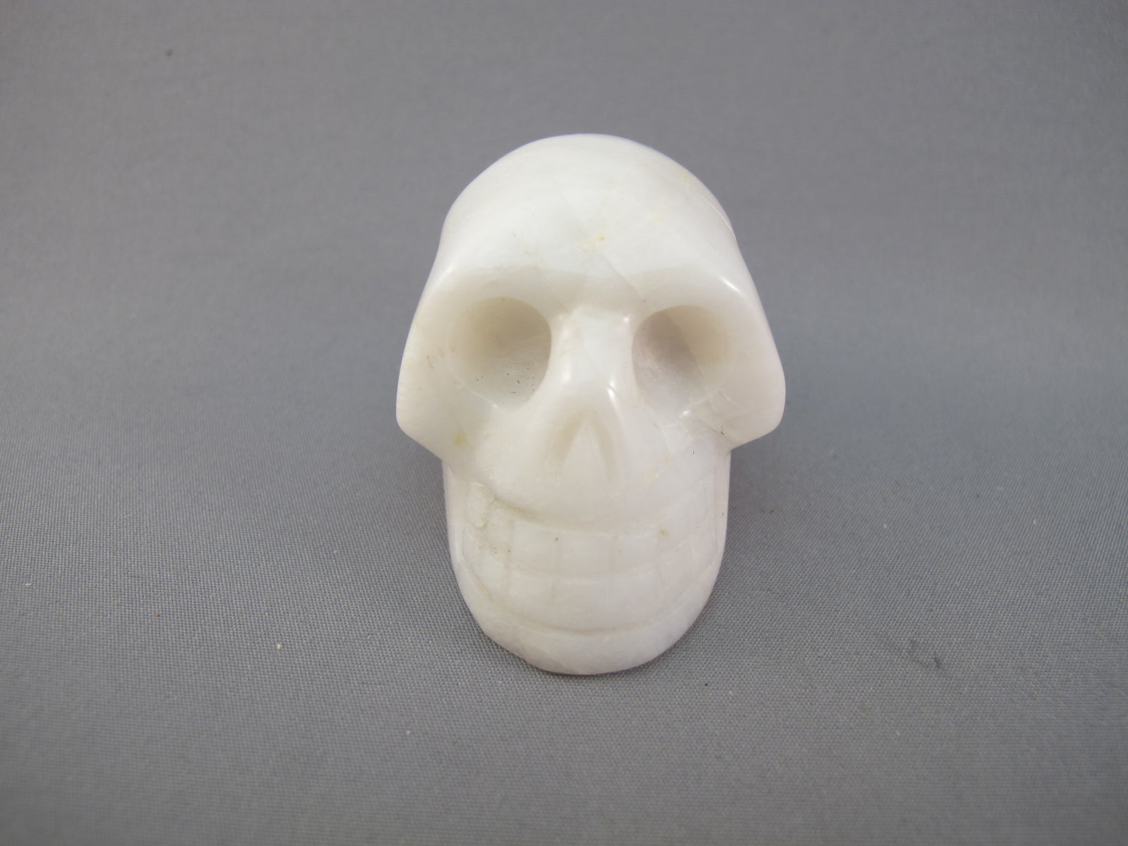 A-MS-M-95-R :  Adoption Blue Rainbow Moonstone Crystal Skull