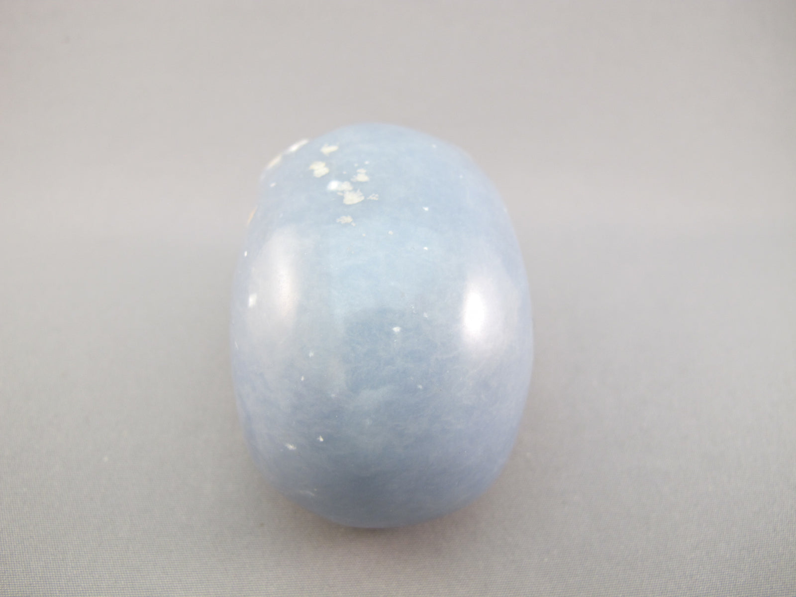 A-AN-M-211 : Adoption Angelite Crystal Skull