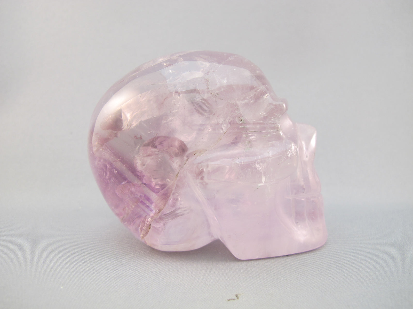 A-A-M-436 : Adoption Amethyst Crystal Skull