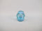 A-AA-S-10 : 1" Adoption Aqua Aura Crystal Skull