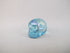 A-AA-S-10 : 1" Adoption Aqua Aura Crystal Skull