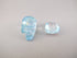 A-AA-S-19 : 1.2" Adoption Aqua Aura Crystal Skull