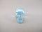 A-AA-S-19 : 1.2" Adoption Aqua Aura Crystal Skull