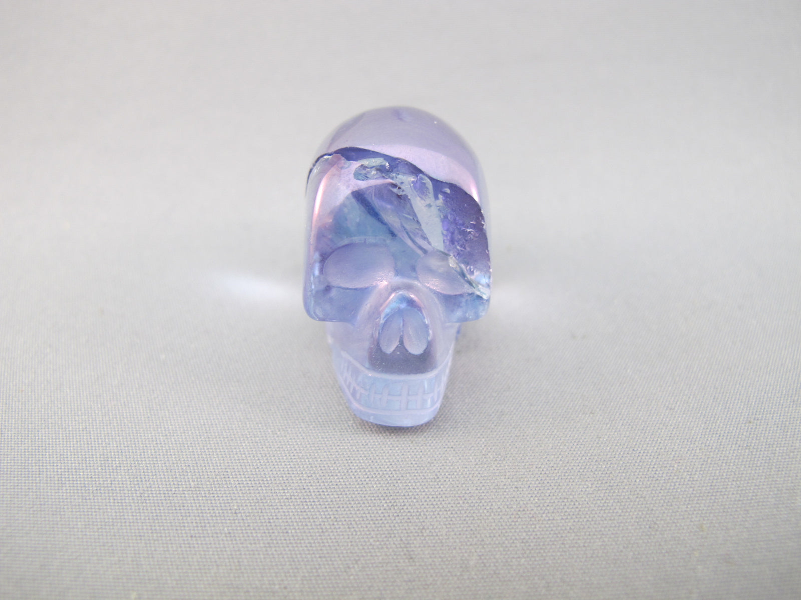 A-TA-S-22 : Adoption Tanzanite Aura Crystal Skull