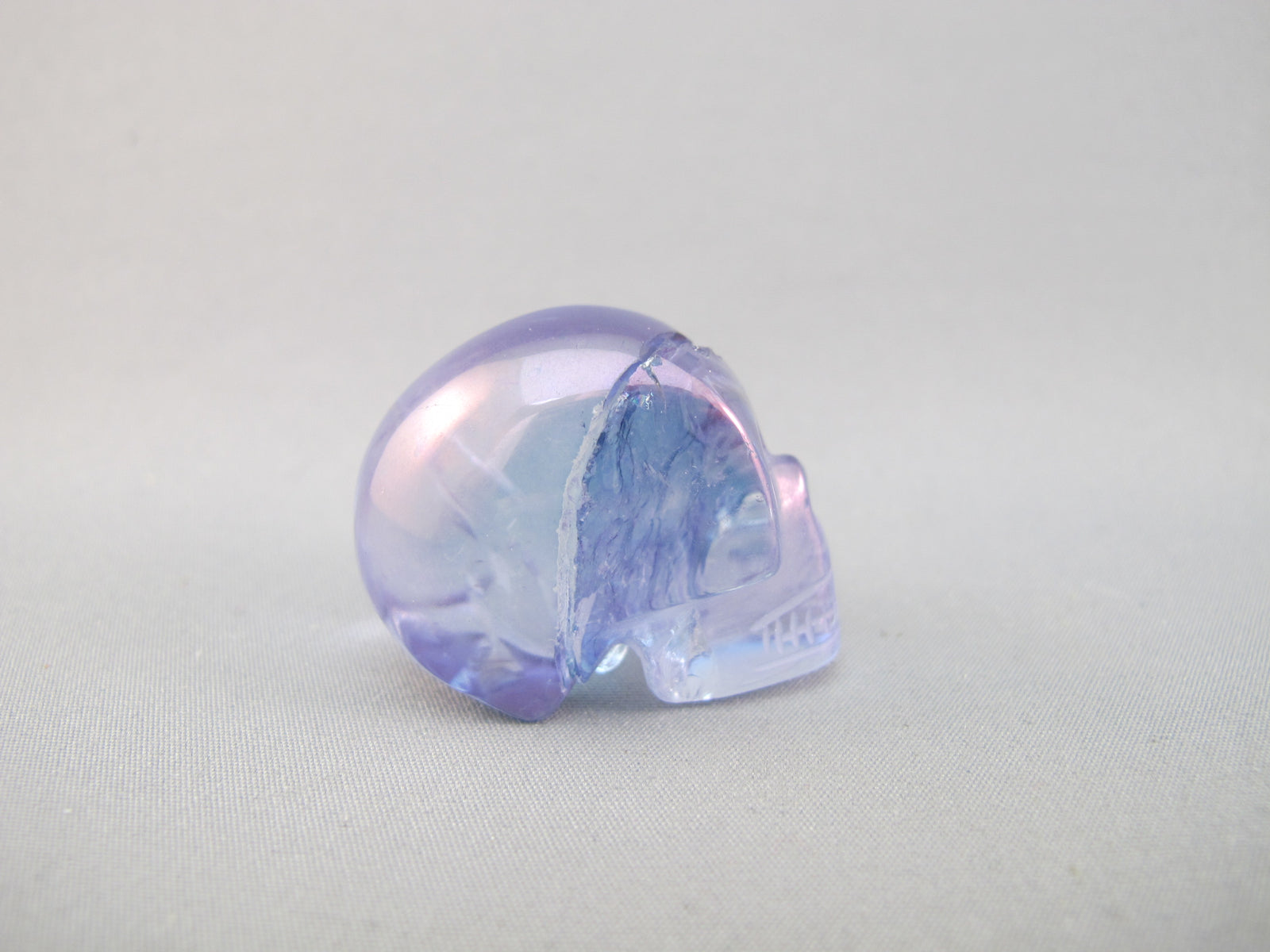 A-TA-S-22 : Adoption Tanzanite Aura Crystal Skull
