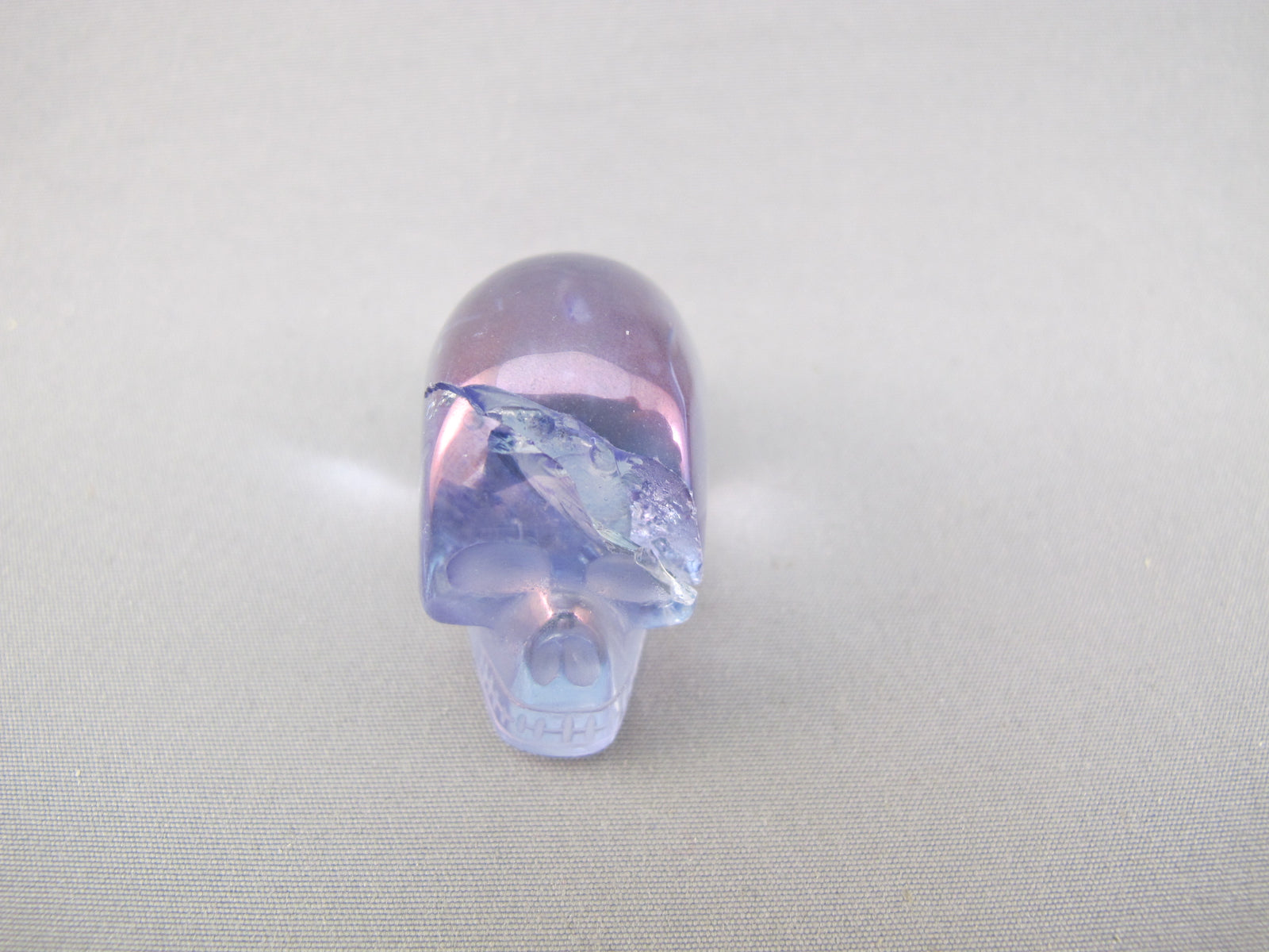 A-TA-S-22 : Adoption Tanzanite Aura Crystal Skull