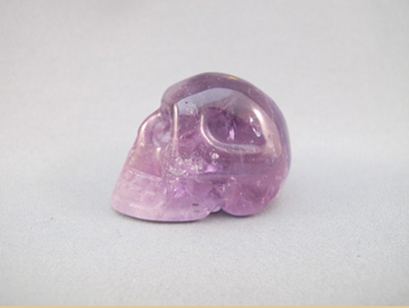1.5-inch Amethyst Crystal Skull (AMY-0040)
