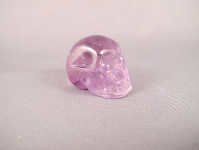 1.25-inch Amethyst Crystal Skull  (AMY-0025)