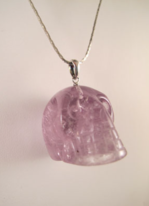 MP-1-AM : Ametrine Crystal Skull Pendant (medium)