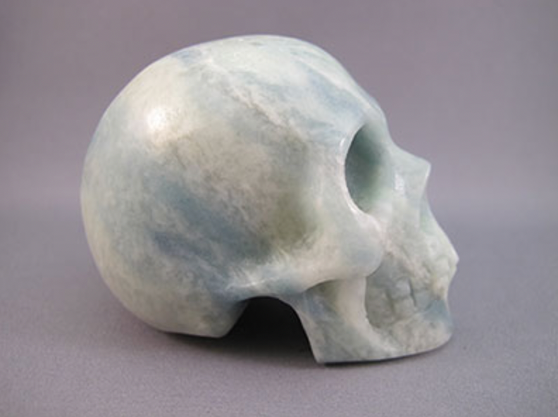 AMA-M-333 : Amazonite Crystal Skull