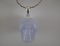 LP-1-BLA : Blue Lace Agate Crystal Skull Pendant (small)