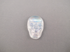 F-ANA-M-TS : TRINITY SHASTA Angel Aura Flat Crystal Skull