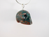 MP-1-B  : Bloodstone Crystal Skull Pendant (medium)