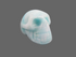 BAR-S-150 : Blue Aragonite Crystal Skull