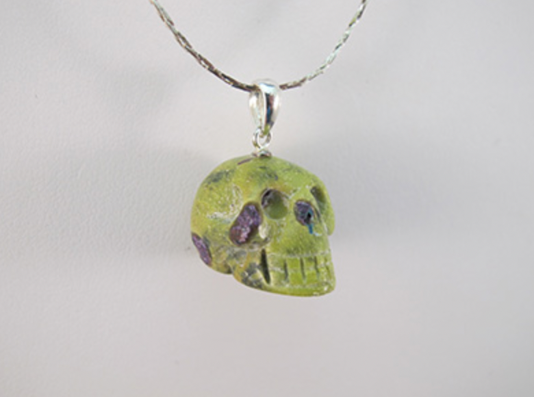 SP-1-ST : Atlantisite Crystal Skull Pendant (small)