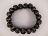 J-B-BO : Crystal Skull Bead Bracelet - Black Obsidian