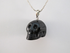 SP-1-BO : Black Obsidian Crystal Skull Pendant (small)
