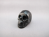BJ-S-12-g : Glossy Black Jade Crystal Skull