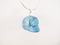 MP-1-AA : Aqua Aura Crystal Skull Pendant (medium)