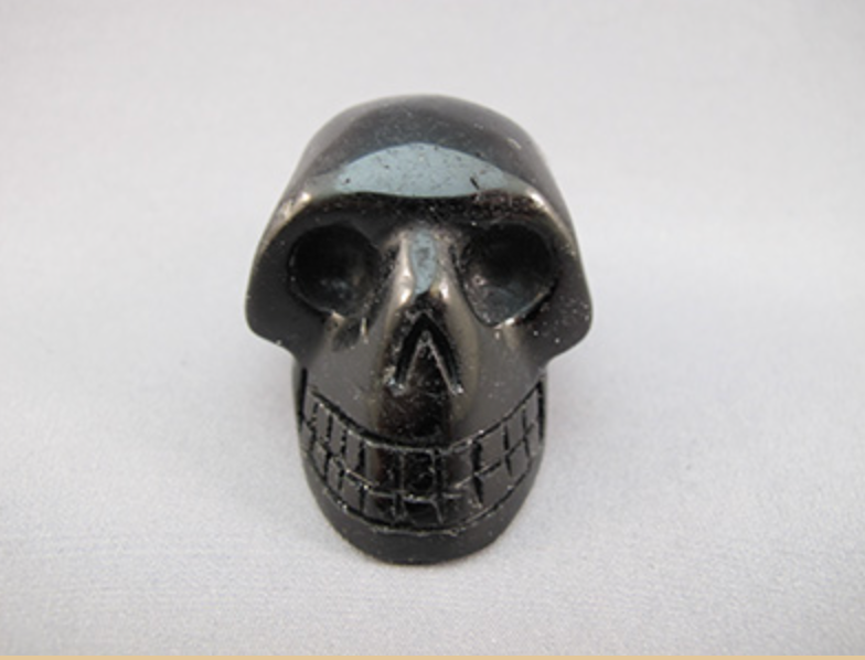 BT-M-100 : Black Tourmaline Crystal Skull