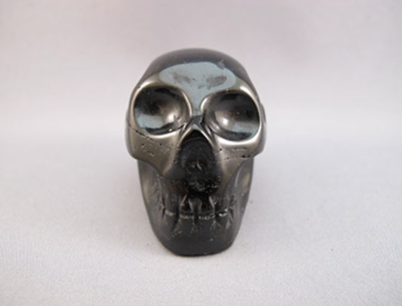 BT-M-175 : Black Tourmaline Crystal Skull