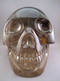 CCS-SQ-7814 : Camera Deep Smoky Citrine Crystal Skull