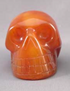 CR-S-80-r : Carnelian Crystal Skull (red)
