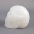 CY-S-15-w : White Cryolite Crystal Skull
