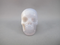 CHL-S-60-gb : Gray Blue Chalcedony Crystal Skull