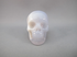 CHL-S-60-gb : Gray Blue Chalcedony Crystal Skull