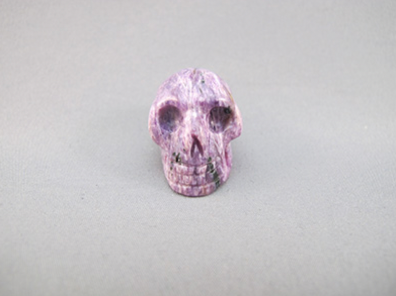 CH-S-15 : Charoite Crystal Skull
