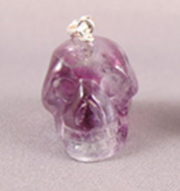 SP-1-F : Fluorite Crystal Skull Pendant (small)