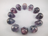 CS-12-F-bp :  Blue & Purple Fluorite 12 Crystal Skulls Set