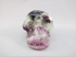 F-S-100-PG :  Purple with Green Fluorite Crystal Skull  