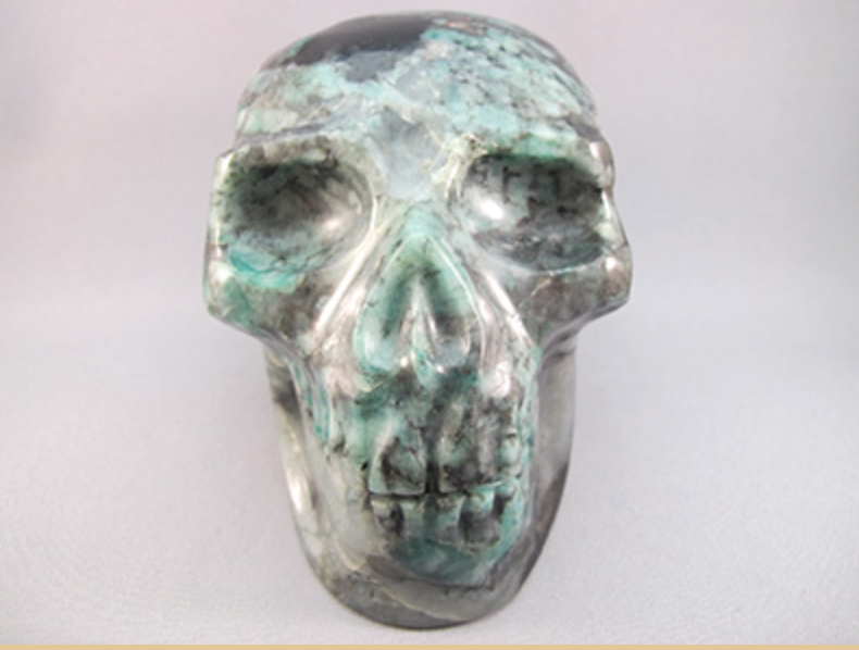 E-L-1380 : Emerald Crystal Skull