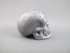 ES-S-40-s : Silver-Vein Elemental Silica Crystal Skull