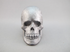 ES-M-100-s  : Silver-Vein Elemental Silica Crystal Skull