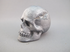 ES-M-100-s  : Silver-Vein Elemental Silica Crystal Skull