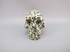 DJ-S-35 : Dalmatian Jasper Crystal Skull
