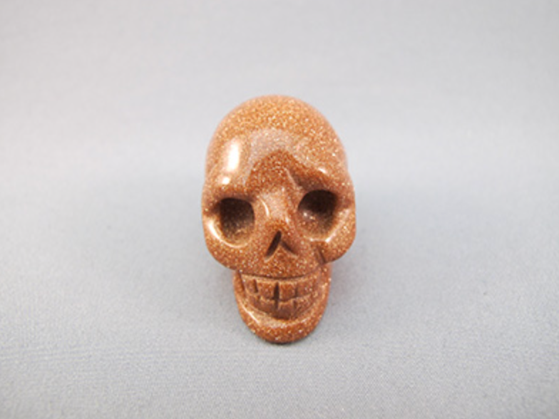 GS-S-35 : Goldstone Crystal Skull