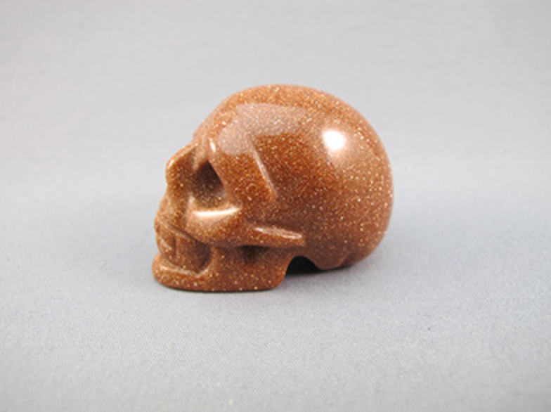 GS-S-35 : Goldstone Crystal Skull