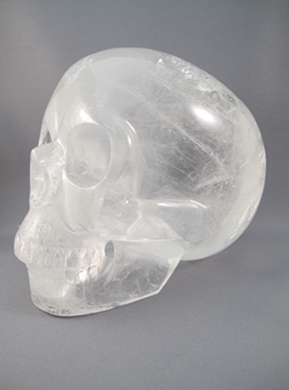 HQ-L-3468 :  Himalayan Quartz Crystal Skull