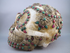 HQ-L-4187 : Jewel-Encrusted Tibetan Crystal Skull