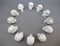 CS-12-HL : Howlite 12 Crystal Skulls Set